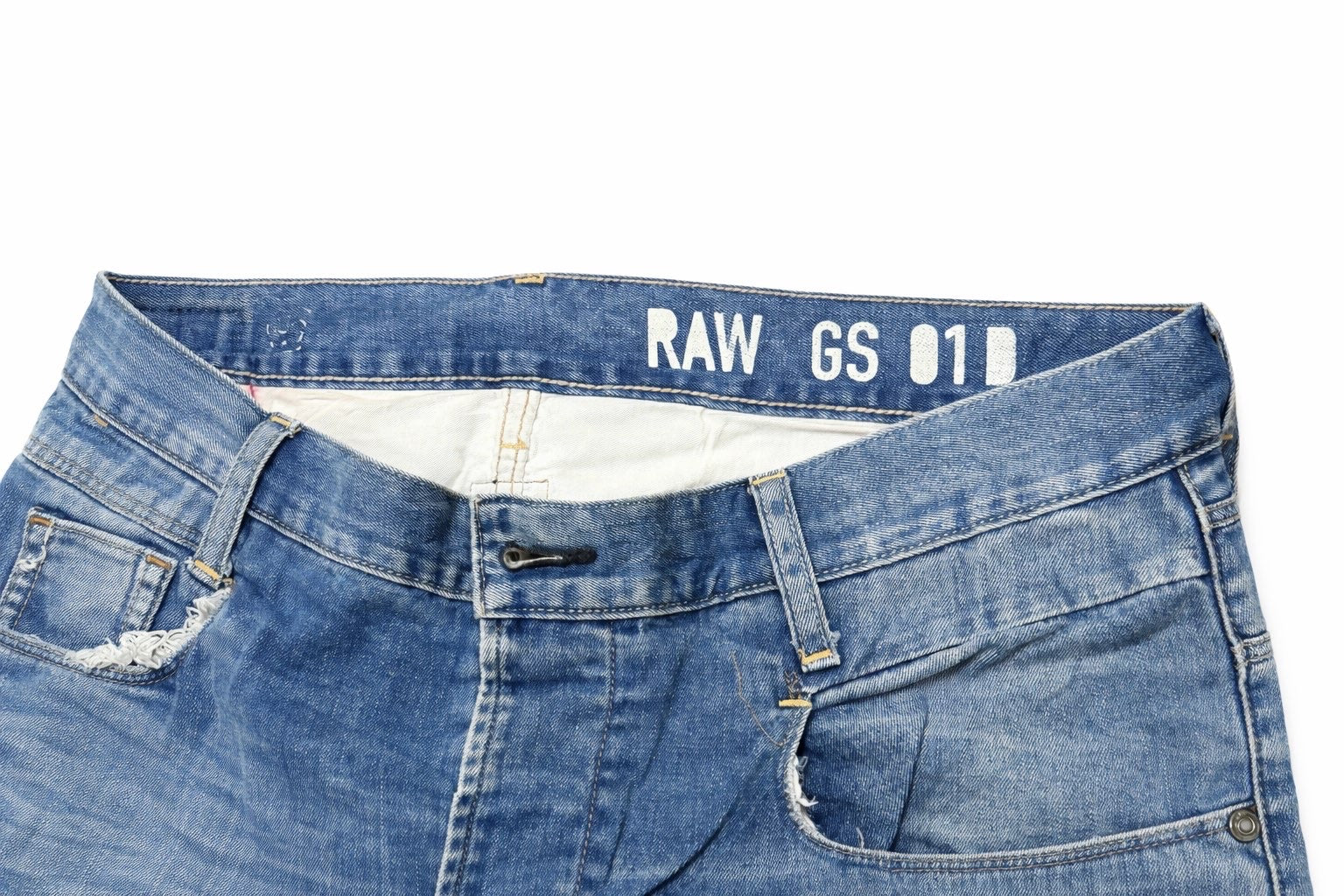 Blaue G-Star Jeans