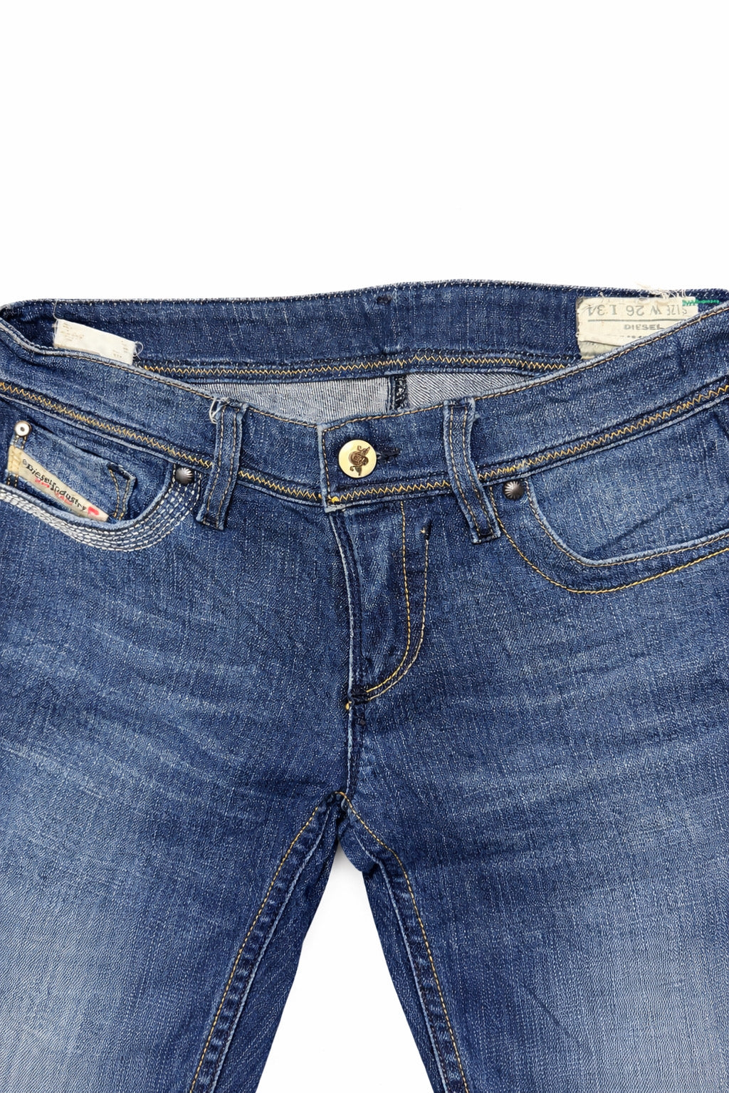 Diesel-Low Waist bootcut Jeans